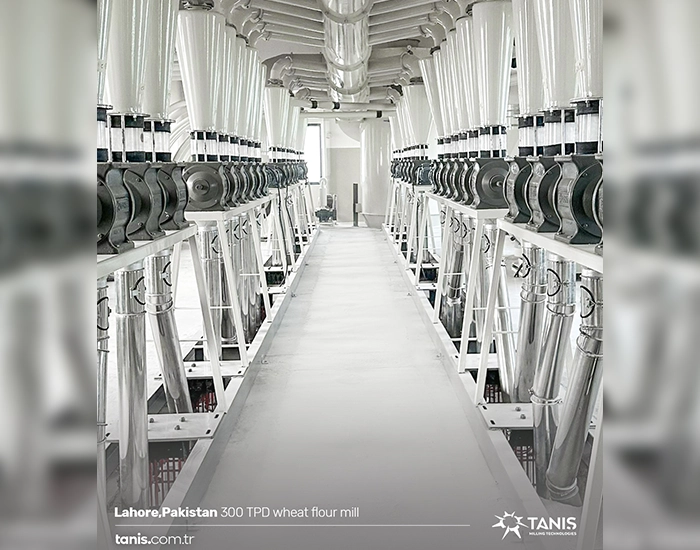 300 TPD Wheat Flour Mill Lahore Pakistan | Tanis Milling Technologies
