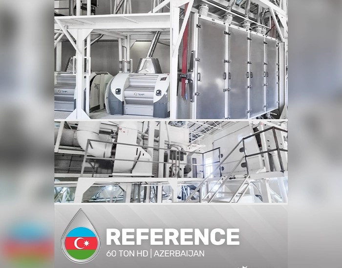 Tanış Milling Azerbaycan Referans Projesi - 60 Ton HD Değirmen