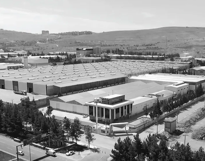 TANIS Değirmen Merkez Kampüsü | Havadan Görünüm Üretim Kompleksi