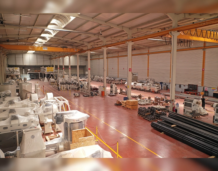 Tanis Factory Production Floor - Manufacturing Overview and Assembly Line