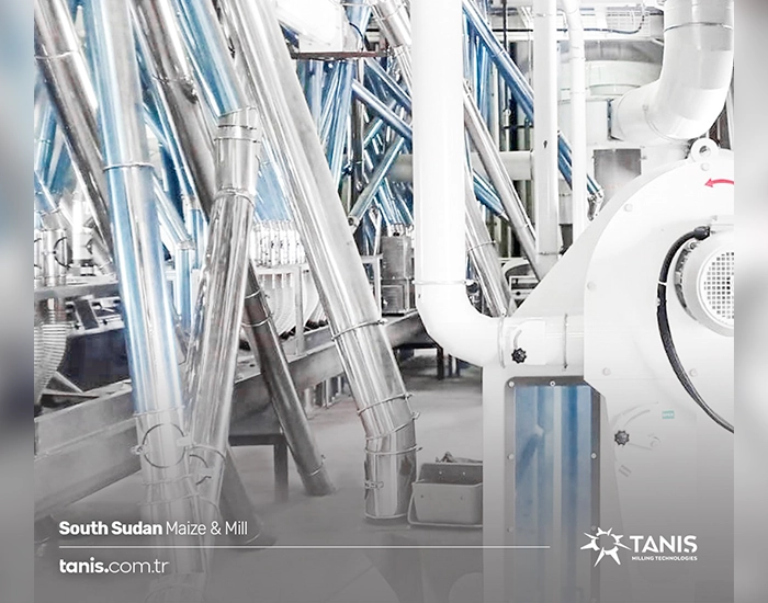 TANIS South Sudan Maize Mill | Pneumatic Conveying System Technology